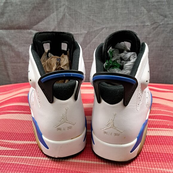 %Nike Air Jordan 6 Retro Sport Blue 2014 Size10.5 Men AJ26 main image 16